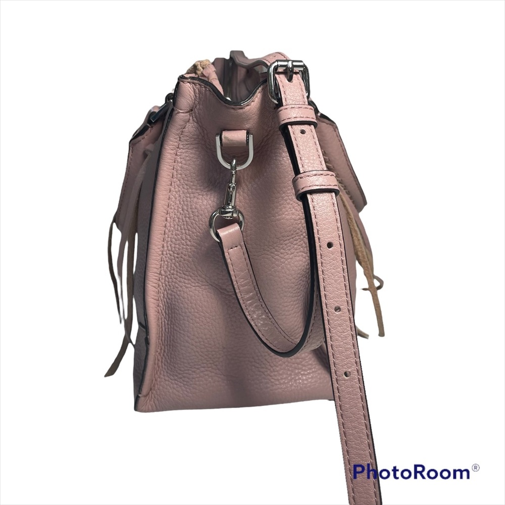 Rebecca Minkoff dusty pink Regan leather satchel - Picture 13 of 16